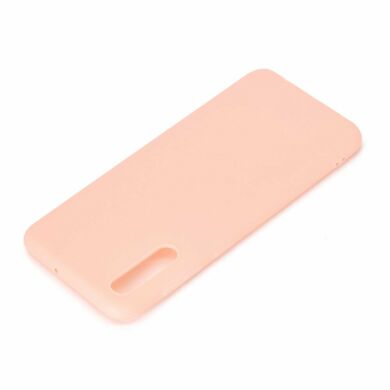 Силиконовый (TPU) чехол Deexe Matte Case для Samsung Galaxy A50 (A505) / A30s (A307) / A50s (A507) - Pink
