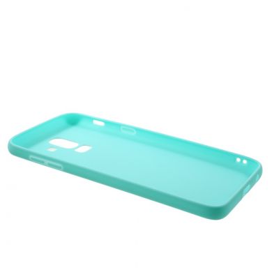 Силиконовый (TPU) чехол Deexe Matte Case для Samsung Galaxy J8 2018 (J810) - Cyan