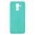 Силиконовый (TPU) чехол Deexe Matte Case для Samsung Galaxy J8 2018 (J810) - Cyan
