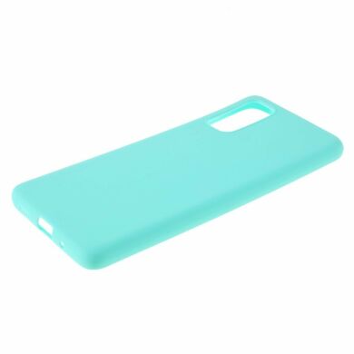 Силіконовий (TPU) чохол Deexe Matte Case для Samsung Galaxy S20 (G980) - Baby Blue