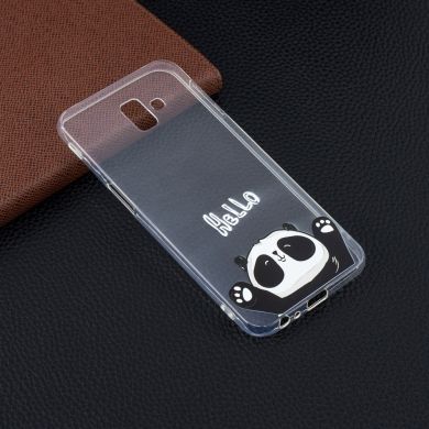 Силіконовий (TPU) чохол Deexe Pretty Glossy для Samsung Galaxy J6+ (J610) - Hello