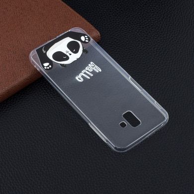 Силіконовий (TPU) чохол Deexe Pretty Glossy для Samsung Galaxy J6+ (J610) - Hello