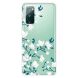 Силиконовый (TPU) чехол Deexe Pretty Things для Samsung Galaxy S20 FE (G780) - White Flowers. Фото 1 из 6