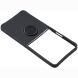 Силиконовый (TPU) чехол с кольцом Deexe Color Shell (FF) для Samsung Galaxy Flip 8 - Black. Фото 5 из 5