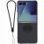Силиконовый (TPU) чехол с кольцом Deexe Color Shell (FF) для Samsung Galaxy Flip 8 - Black