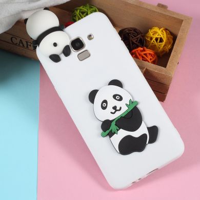 Силиконовый (TPU) чехол UniCase 3D Pattern для Samsung Galaxy J6 2018 (J600) - Cute Panda