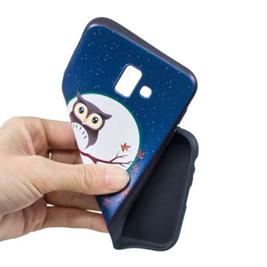 Силиконовый (TPU) чехол UniCase Color Style для Samsung Galaxy J6+ (J610) - Owl on Branch