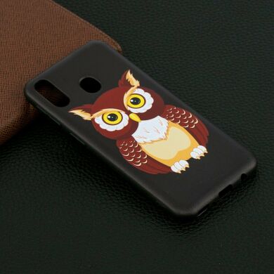 Силиконовый (TPU) чехол UniCase Color Style для Samsung Galaxy M20 - Brown Owl