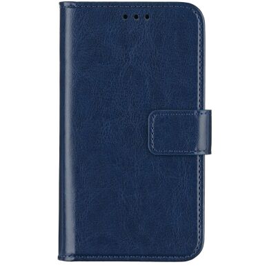 Универсальный чехол 2Е Eco Leather для смартфонов с диагональю 4.5-5 дюймов - Blue