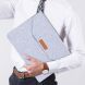Универсальный чехол Deexe Carrying Bag для ноутбука диагональю 13 дюймов - Light Grey. Фото 8 из 8