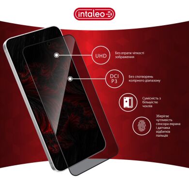 Защитное стекло Intaleo Privacy для Samsung Galaxy S24 (S921) - Black
