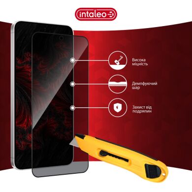 Защитное стекло Intaleo Privacy для Samsung Galaxy S24 (S921) - Black
