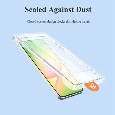 Защитное стекло LEREACH Tempered Glass Full Screen Protector для Samsung Galaxy A37 (A376) - Black