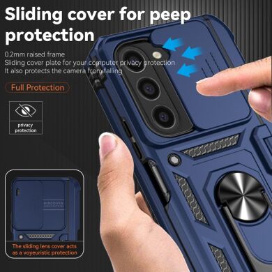 Защитный чехол Deexe Armor Slider (FF) для Samsung Galaxy Fold 6 - Gold