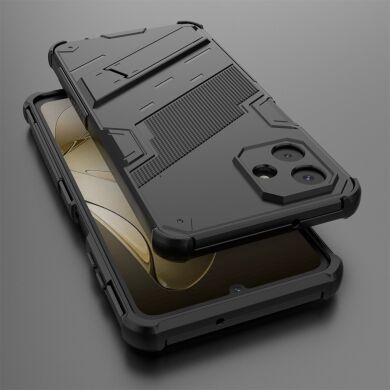 Защитный чехол Deexe Bibercas для Samsung Galaxy A07 (A075) - Black