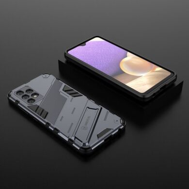 Захисний чохол Deexe Bibercas для Samsung Galaxy A32 (А325) - Dark Blue