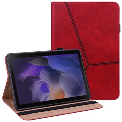 Защитный чехол Deexe Business Cover для Samsung Galaxy Tab A8 10.5 (X200/205) - Red