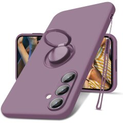 Защитный чехол Deexe Color Shell для Samsung Galaxy S24 Plus (S926) - Purple