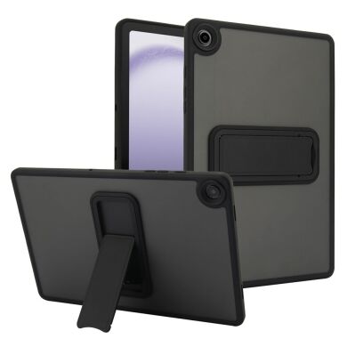 Защитный чехол Deexe Crystal Kickstand для Samsung Galaxy Tab A9 Plus (X210/216) - Black