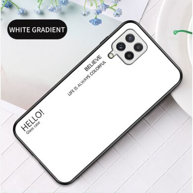 Захисний чохол Deexe Gradient Color для Samsung Galaxy A22 (A225) - White