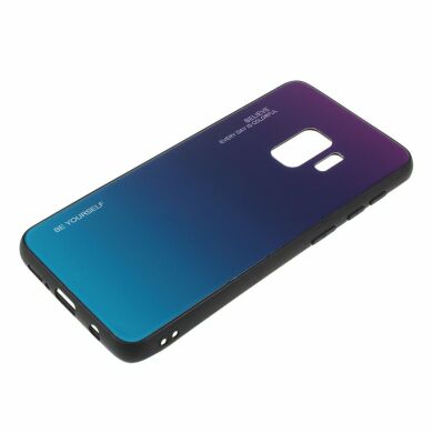 Защитный чехол Deexe Gradient Color для Samsung Galaxy S9 (G960) - Purple / Blue