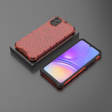 Захисний чохол Deexe Honeycomb Series для Samsung Galaxy A05 (A055) - Red