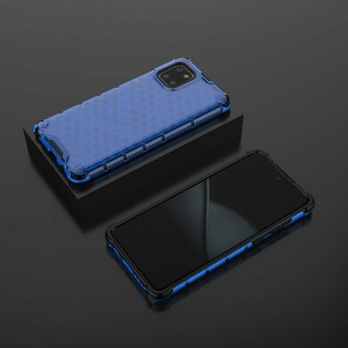 Защитный чехол Deexe Honeycomb Series для Samsung Galaxy Note 10 Lite (N770) - Blue