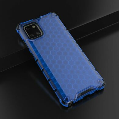 Захисний чохол Deexe Honeycomb Series для Samsung Galaxy Note 10 Lite (N770) - Blue
