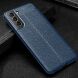 Защитный чехол Deexe Leather Cover для Samsung Galaxy S22 Plus - Blue. Фото 2 из 6