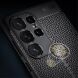 Защитный чехол Deexe Leather Cover для Samsung Galaxy S24 Ultra - Black. Фото 4 из 7