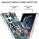 Захисний чохол Deexe Marble Pattern для Samsung Galaxy S23 Ultra - Blue / Green