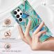 Захисний чохол Deexe Marble Pattern для Samsung Galaxy S23 Ultra - Blue