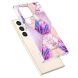 Захисний чохол Deexe Marble Pattern для Samsung Galaxy S24 Ultra - Light Purple