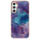 Защитный чехол Deexe Marble Style для Samsung Galaxy A24 (A245) - Purple. Фото 2 из 8