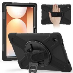Защитный чехол Deexe Rotation Hybrid для Samsung Galaxy Tab A11 Plus (X230/236) - Black