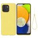 Захисний чохол Deexe Silicone Case для Samsung Galaxy A03 (A035) - Yellow