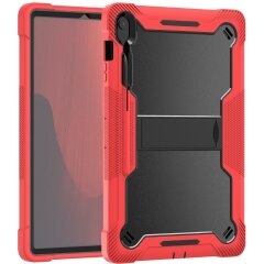 Защитный чехол Deexe Storm Stand для Samsung Galaxy Tab S10 FE Plus - Red
