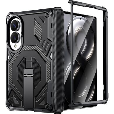 Защитный чехол Deexe Tank Stand для Samsung Galaxy Fold 8 - Black