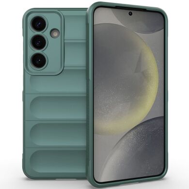 Защитный чехол Deexe Terra Case для Samsung Galaxy S25 (S931) - Green