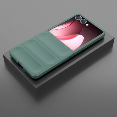 Защитный чехол Deexe Terra Case (FF) для Samsung Galaxy Flip 7 - Green