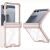 Защитный чехол GKK Airbag Clear Case для Samsung Galaxy Flip 8 - Transparent Pink