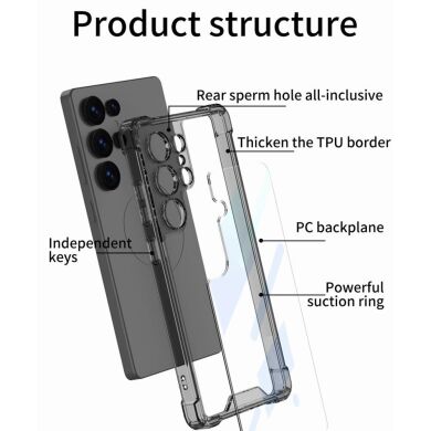 Захисний чохол GKK AirBag (FP) для Samsung Galaxy S25 Ultra (S938) - Transparent