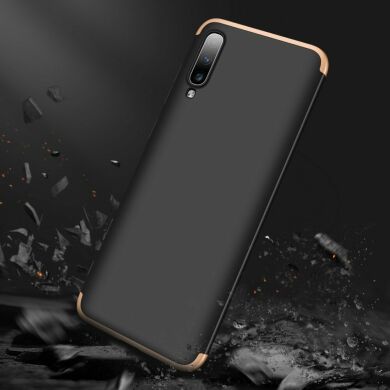 Защитный чехол GKK Double Dip Case для Samsung Galaxy A70 (A705) - Black / Gold