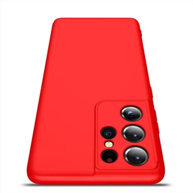 Защитный чехол GKK Double Dip Case для Samsung Galaxy S21 Ultra (G998) - Red