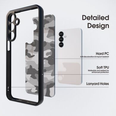 Захисний чохол IBMRS Military для Samsung Galaxy S25 FE (S731) - Artistic Camouflage
