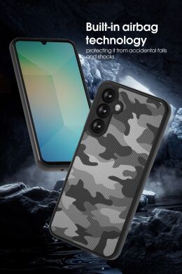 Захисний чохол IBMRS Military для Samsung Galaxy S25 FE (S731) - Artistic Camouflage