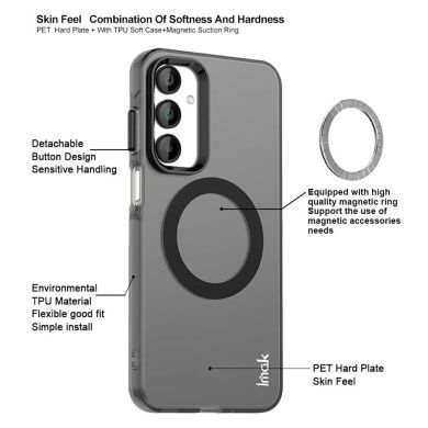 Защитный чехол IMAK Candy Series Magnetic для Samsung Galaxy A16 (A165) - Black