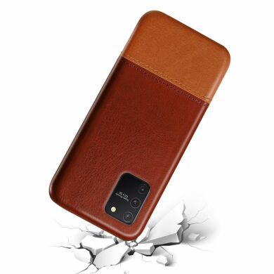Защитный чехол KSQ Dual Color для Samsung Galaxy S10 Lite (G770) - Dark Brown Light Brown