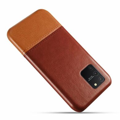 Защитный чехол KSQ Dual Color для Samsung Galaxy S10 Lite (G770) - Dark Brown Light Brown