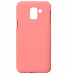 Захисний чохол MERCURY Soft Feeling для Samsung Galaxy J6 2018 (J600) - Pink